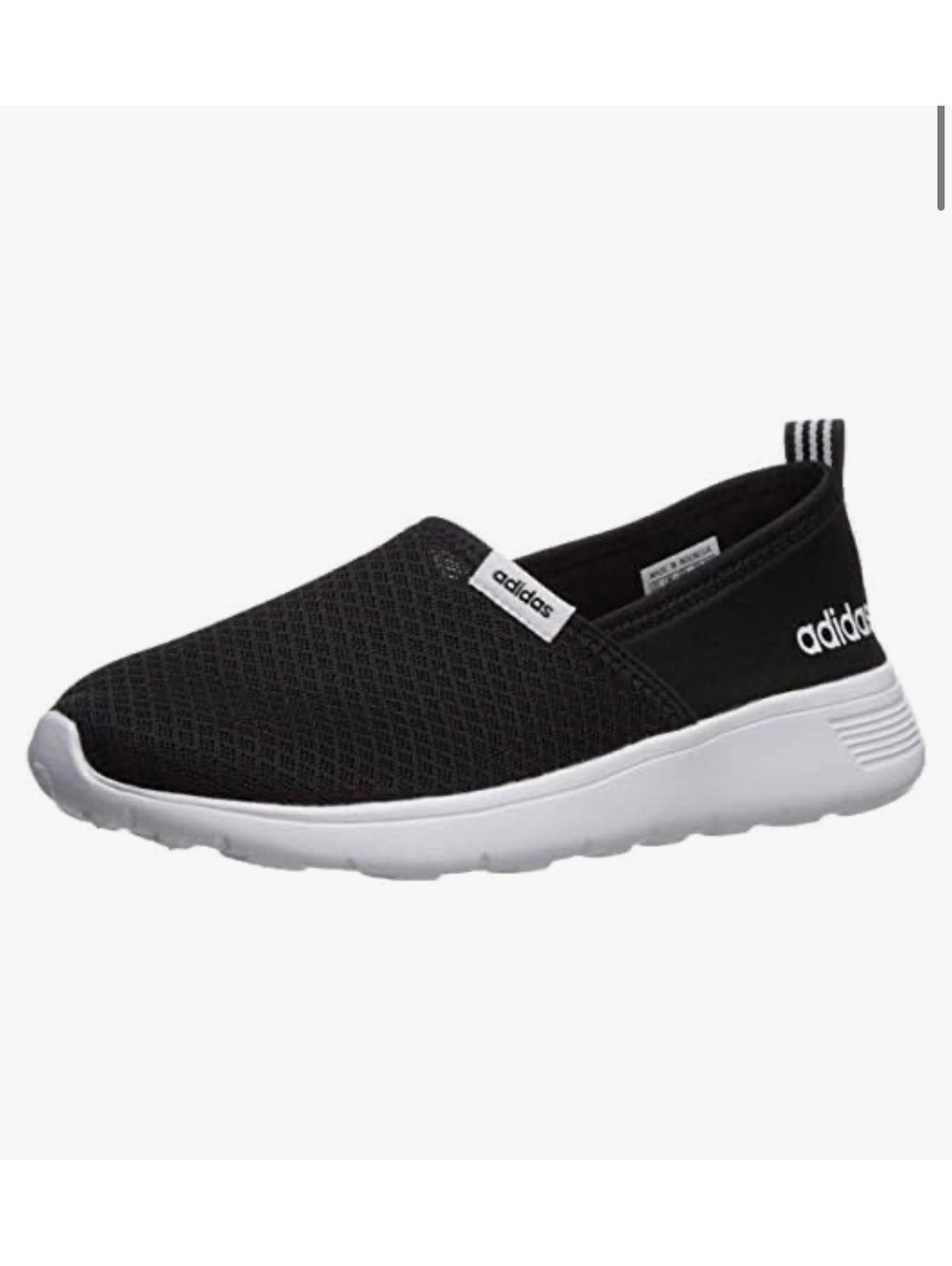 Adidas NEO women’s lite racer slip on size 6 cloud foam flat sneakers